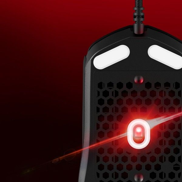 RATO GAMING HYPERX PULSEFIRE HASTE 2 CORE WIRELESS 8R2E6AA BLACK/BLACK