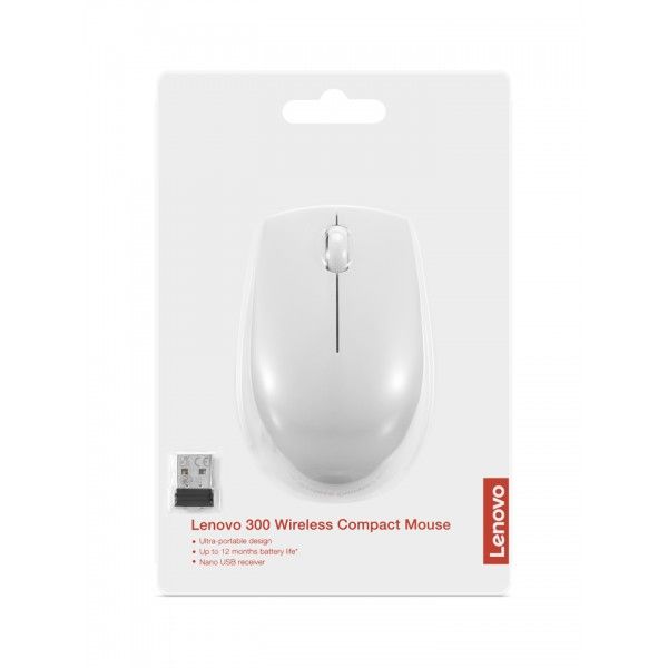 RATO PTICO LENOVO 300 COMPACT WIRELESS 1000DPI