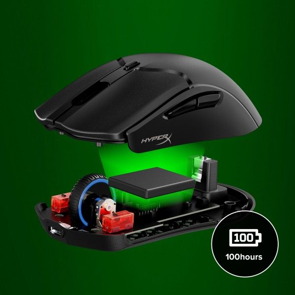 RATO DE GAMING SEM FIOS HYPERX PULSEFIRE HASTE 2 MINI 7D388AA RATO DE GAMING SEM FIOS HYPERX PULSEFIRE HASTE 2 MINI 7D388AA