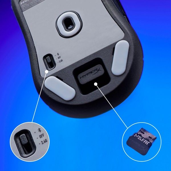 RATO DE GAMING SEM FIOS HYPERX PULSEFIRE HASTE 2 MINI 7D388AA RATO DE GAMING SEM FIOS HYPERX PULSEFIRE HASTE 2 MINI 7D388AA