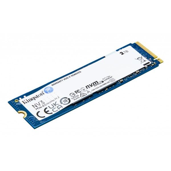 DISCO SSD M.2 PCIE 4.0 NVME KINGSTON 2TB NV3 - 6000R/5000W SNV3S/2000G