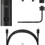 MICROPHONE HYPERX QUADCAST 2 S BK 9A273AA