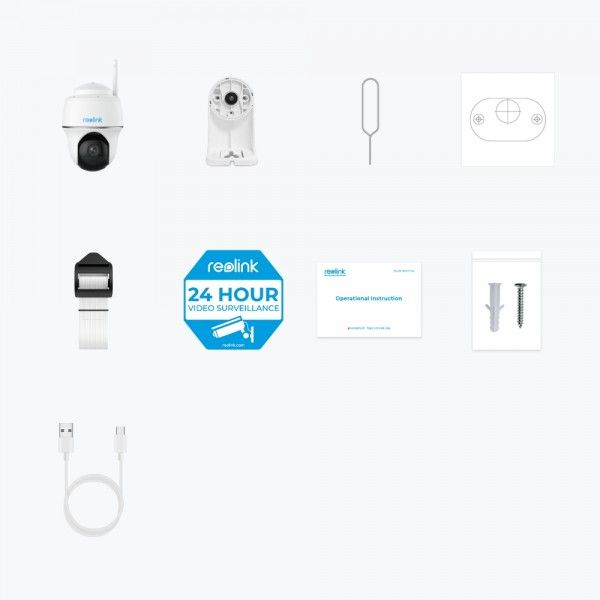 CMARA DE VIGILNCIA REOLINK ARGUS BWPT2K03