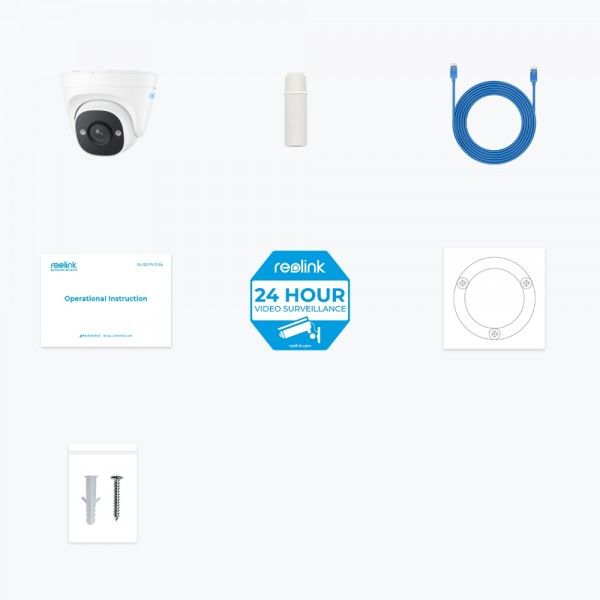 CMARA DE VIGILNCIA REOLINK P324 PC520AD2K01