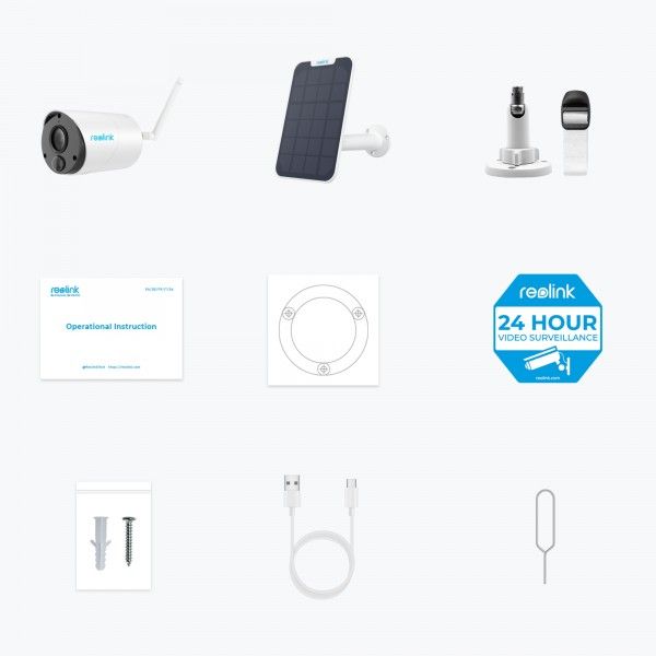 CMARA DE VIGILNCIA REOLINK BWB2K07SP