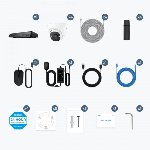 SISTEMA DE VIDEOVIGILNCIA REOLINK VS8-5MD4