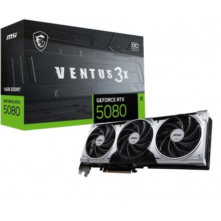 PLACA GRFICA MSI NVIDIA GEFORCE RTX 5080 912-v531-297