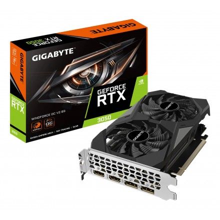 PLACA GRFICA GIGABYTE NVIDIA GEFORCE RTX 3050 9VN305WO62-00-G10