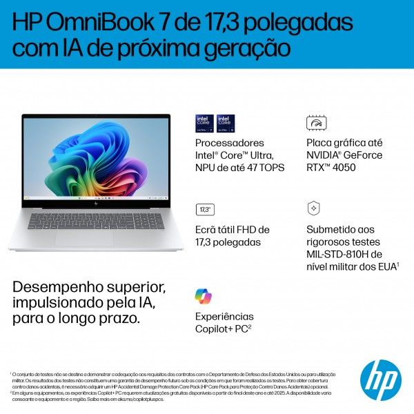 Porttil HP OmniBook 7 NGAI 17-dc0001np