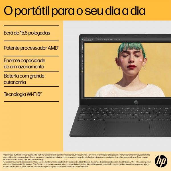 Porttil HP Laptop 15-fc0050np