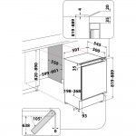 Arca Vertical de Encastre WHIRLPOOL WBUFZ011
