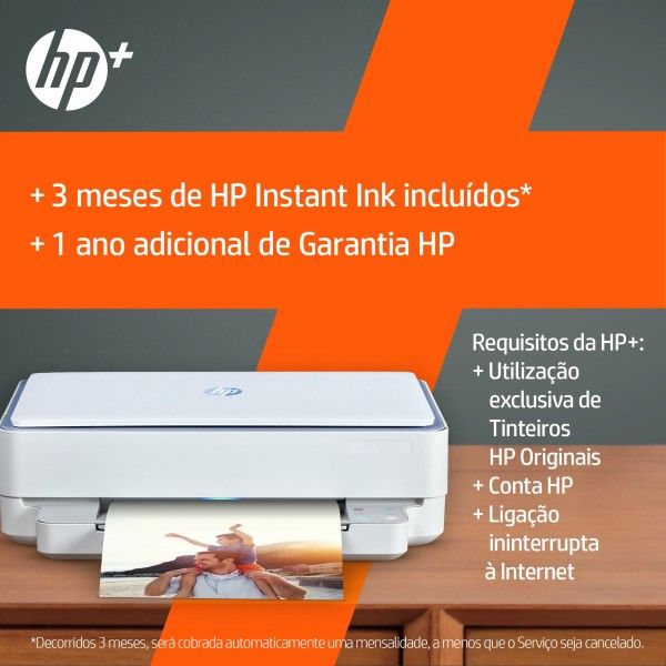 IMPRESSORA JATO DE TINTA HP ENVY 6010E MULTIFUNES (IMPRESSO, CPIA, DIGITALIZAO), DUPLEX AUTO, 