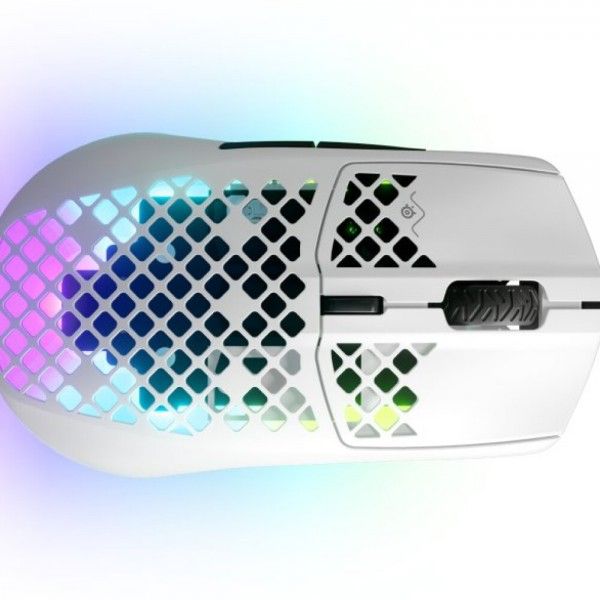 RATO STEELSERIES RGB AEROX 3 SNOW 62603