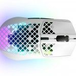 RATO STEELSERIES RGB AEROX 3 SNOW 62603