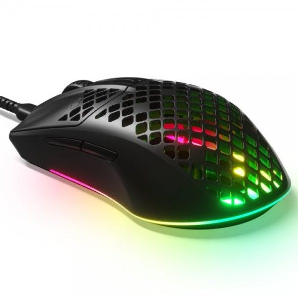 RATO STEELSERIES RGB 8500 DPI AEROX 3 ONYX 62611