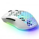 RATO STEELSERIES RGB AEROX 3 SNOW62608