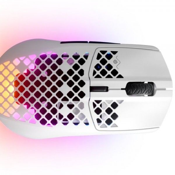 RATO STEELSERIES RGB AEROX 3 SNOW62608