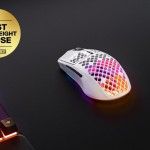 RATO STEELSERIES RGB AEROX 3 SNOW62608