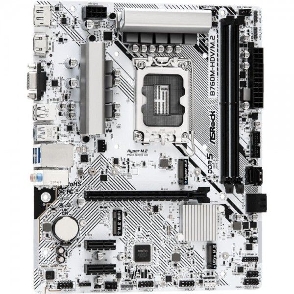 MOTHERBOARD MICRO-ATX ASROCK B760 90-MXBMJ0-A0UAYZ