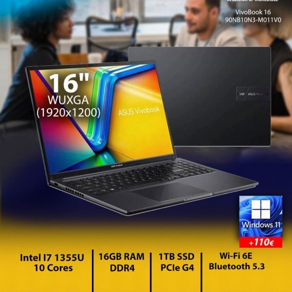 Porttil ASUS VivoBook F1605VA 73BLHDPS1