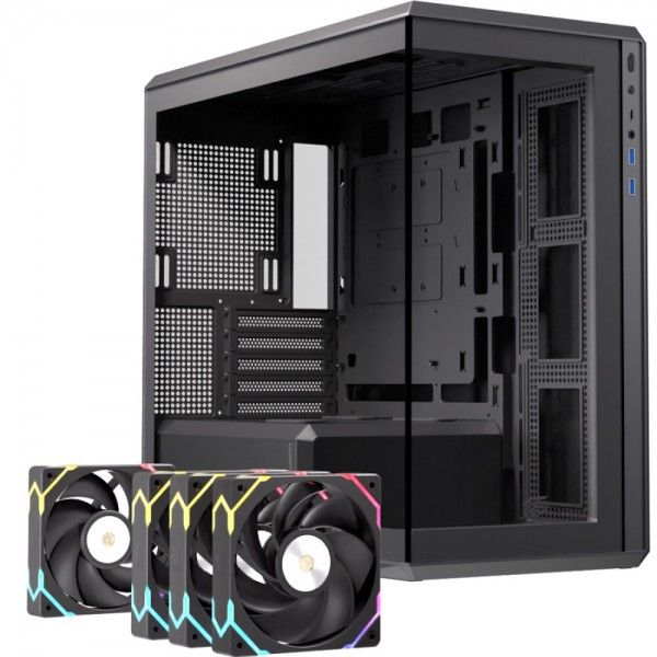 CAIXA MICRO-ATX EINAREX EXCS-ZM-800R-B