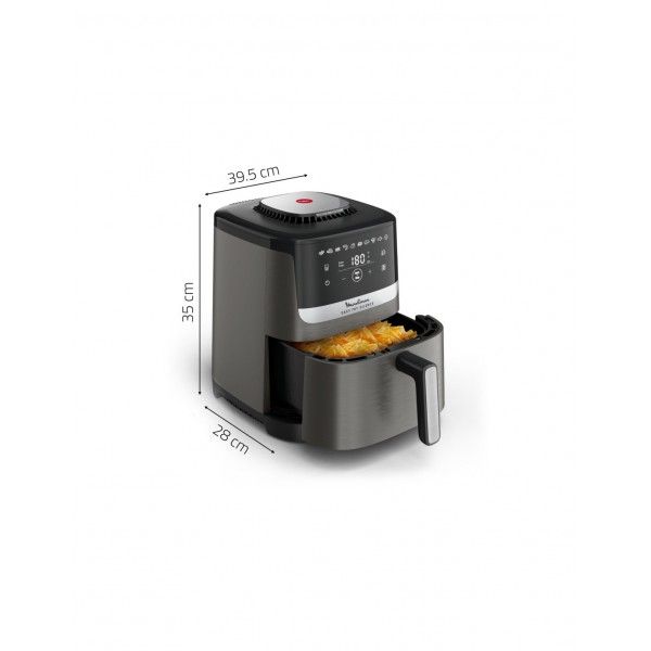 Air Fryer Moulinex EZ551HF0 Easy Fry Silence XL Coal
