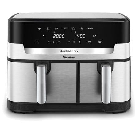 Fritadeira sem leo MOULINEX Dual Easy Fry XXL EZ942DF0