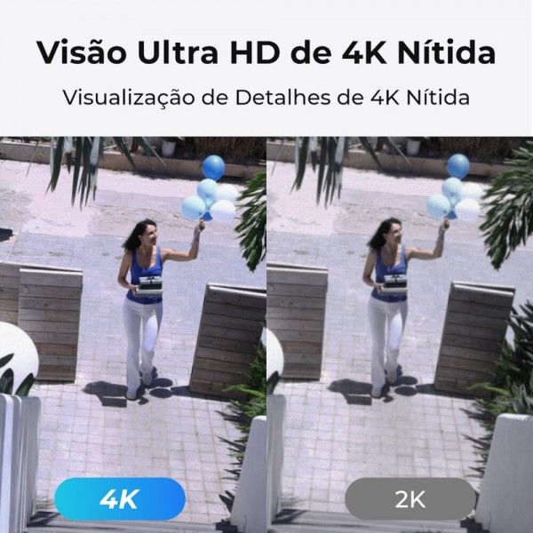 CMARA DE VIGILNCIA REOLINK BWPTDB4K10