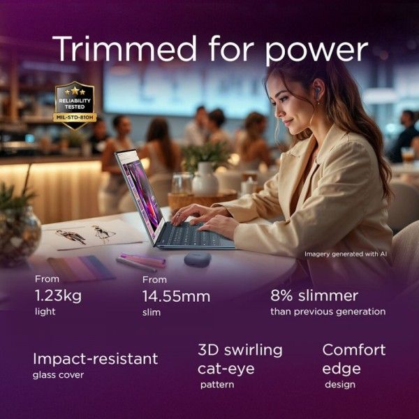 Porttil LENOVO - Intel Ultra 7 Yoga Slim 9 14ILL10 -303