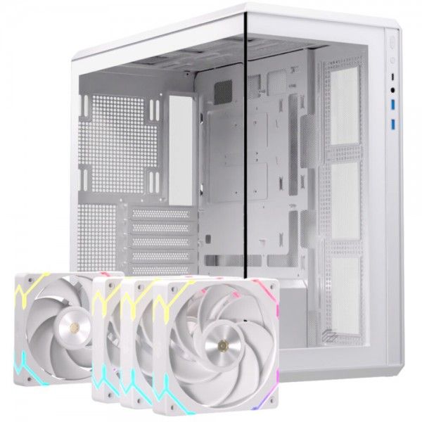 CAIXA MICRO-ATX EINAREX EXCS-ZM-800R-W