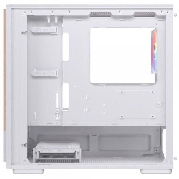 CAIXA MICRO-ATX EINAREX EXCS-PM-400R-W