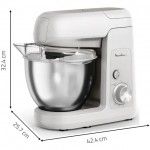 Batedeira com Ta�a MOULINEX Bake Partner c/3 acc QA523B10