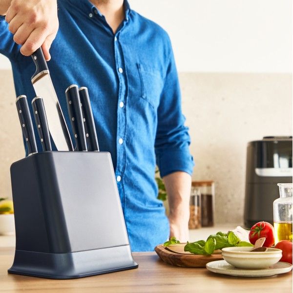 Conjunto de 5 Facas com Bloco TEFAL K297S644