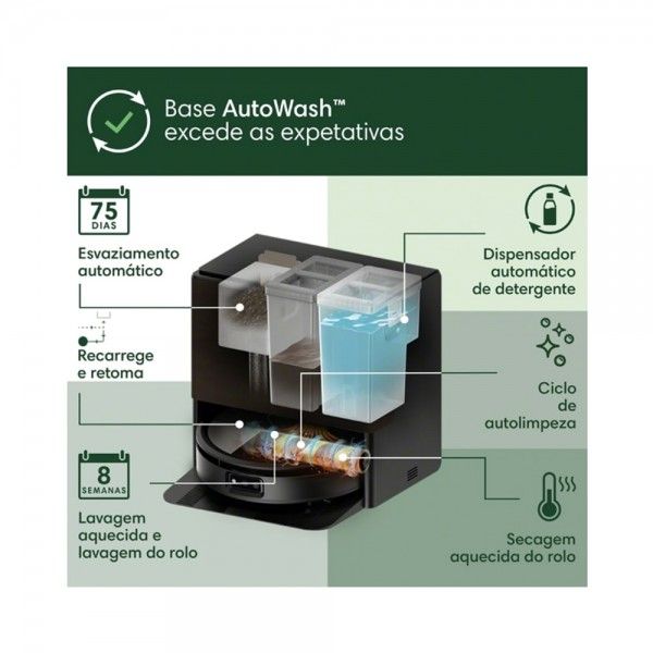 Aspirador Rob IROBOT Roomba Max 705 Combo