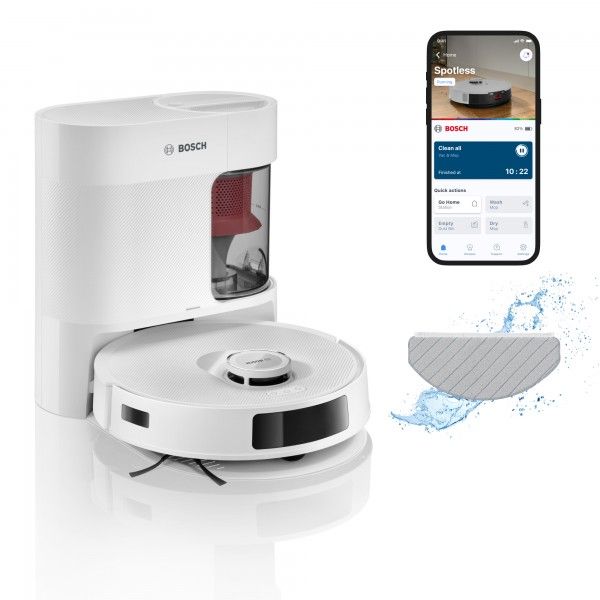 Aspirador Robô BOSCH Spotless Advance+BCRD2W