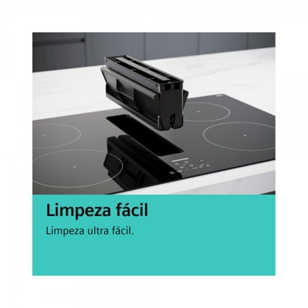 Placa de Indu��o com Exaustor SIEMENS EX851HJ26E