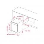 M�quina de Lavar Loi�a de Encastre TEKA DFI 46960