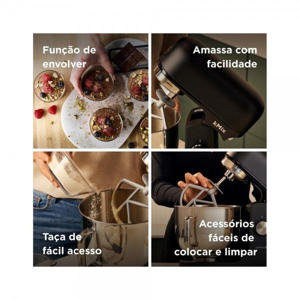 Robot de Cozinha KENWOOD KMIX KMX751ABK