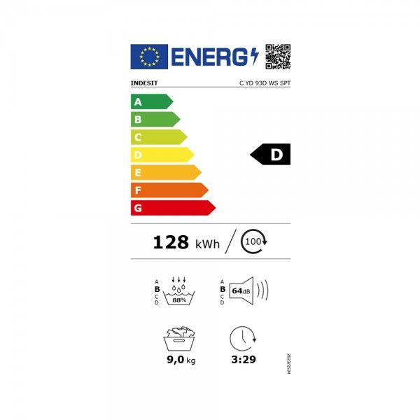 Máquina Secar Roupa INDESIT C YD 93D WS SPT Máquina Secar Roupa INDESIT C YD 93D WS SPT