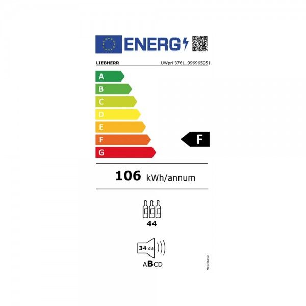 Cave de Vinho de Encastre LIEBHERR UWpri 3761 Cave de Vinho de Encastre LIEBHERR UWpri 3761