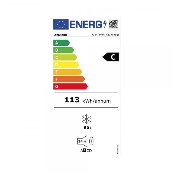Arca Vertical de Encastre LIEBHERR SUFc 3703 Pure