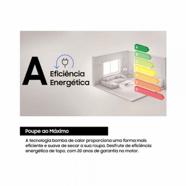 Mquina de Secar Roupa SAMSUNG DV90DB7845GWU3