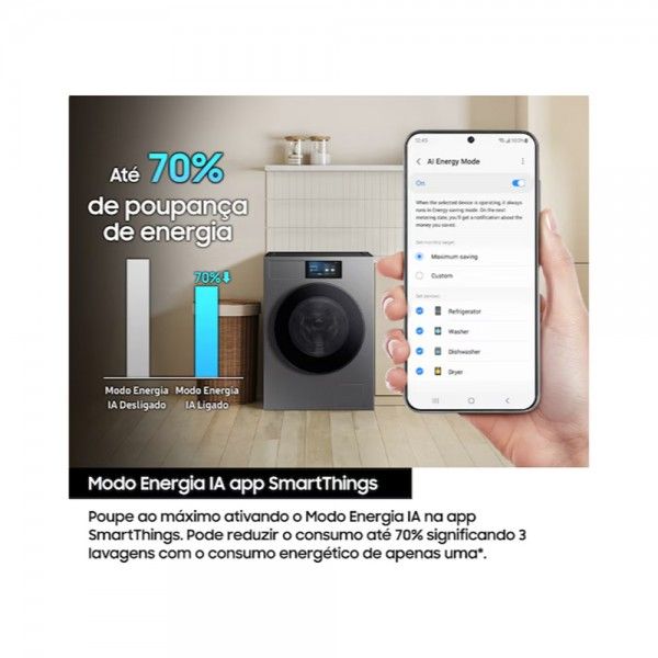 Mquina de Lavar Roupa SAMSUNG WF90F09C4SU3