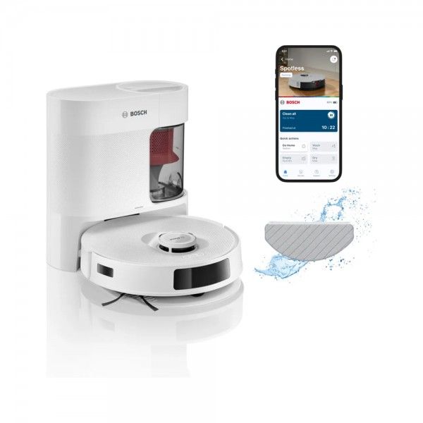 Aspirador Robô BOSCH Spotless Advance+BCRD2W