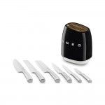 Bloco com facas SMEG Anni 50 KBSF02BL