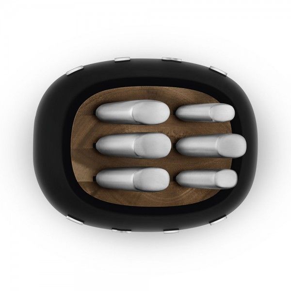 Bloco com facas SMEG Anni 50 KBSF02BL