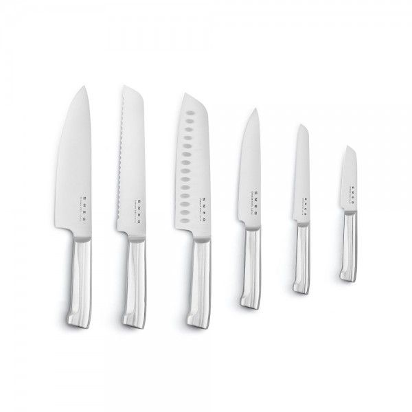 Bloco com facas SMEG Anni 50 KBSF02PB