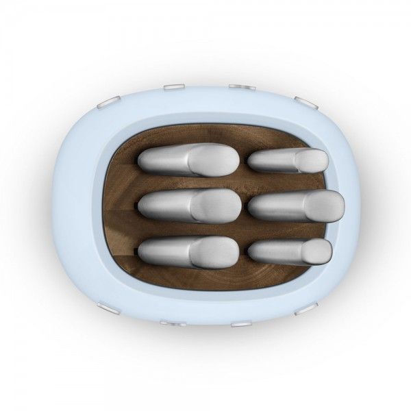 Bloco com facas SMEG Anni 50 KBSF02PB