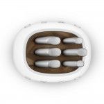 Bloco com facas SMEG Anni 50 KBSF02WH