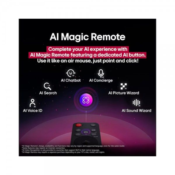 TV LG 55QNED86A6 (QNED Evo AI - Mini LED - 4K Ultra HD - Smart TV - 140 cm)